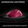 Logitech G PRO X SUPERLIGHT 2 DEX, souris de gaming sans fil, 60g souris Pro-Grade pour droitier, 5 boutons programmables, recha