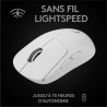 Logitech G PRO X SUPERLIGHT Souris Gaming sans Fil, Capteur Gaming HERO 25K, 25 600 PPP, Ultra-Léger avec 63g, 5 Boutons Program