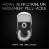 Logitech G PRO X SUPERLIGHT Souris Gaming sans Fil, Capteur Gaming HERO 25K, 25 600 PPP, Ultra-Léger avec 63g, 5 Boutons Program