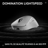 Logitech G PRO X SUPERLIGHT 2 DEX, souris de gaming sans fil, 60g souris Pro-Grade pour droitier, 5 boutons programmables, recha