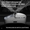 Logitech G PRO X SUPERLIGHT 2 DEX, souris de gaming sans fil, 60g souris Pro-Grade pour droitier, 5 boutons programmables, recha