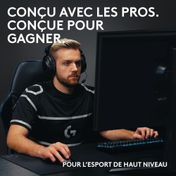 Logitech G Pro X Superlight 2 LIGHTSPEED Souris Gaming sans Fil, Recharge USB-C, PC et Mac + Pro X TKL LIGHTSPEED Casque Gaming 