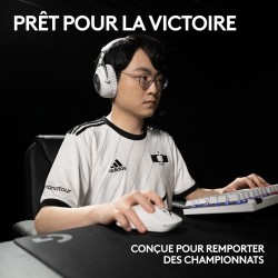 Logitech G Pro X Superlight 2 LIGHTSPEED Souris Gaming sans Fil, Recharge USB-C, PC et Mac + Pro X TKL LIGHTSPEED Casque Gaming 