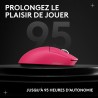 Logitech G Pro X Superlight 2c, Souris de Gaming sans Fil, Souris Pro-Grade compacte 53 g avec 5 Boutons programmables, USB-C, c