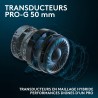 Logitech G Pro X SE, Casque de Gaming Filaire avec Microphone: Microphone détachable, Casque DTS: X 7.1, convertisseur N/A USB I