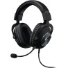 Logitech g pro x casque filaire gamer over-ear avec micro bleu vo!ce, dts headphone:x 2.0, transducteurs pro-g 50mm, son surroun