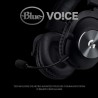 Logitech g pro x casque filaire gamer over-ear avec micro bleu vo!ce, dts headphone:x 2.0, transducteurs pro-g 50mm, son surroun