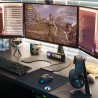 Logitech g pro x casque filaire gamer over-ear avec micro bleu vo!ce, dts headphone:x 2.0, transducteurs pro-g 50mm, son surroun