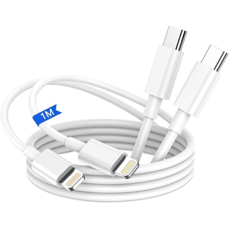 ZMHPJQ 1M Câble USB C Lightnning[Certificat MFi] Rapide Type C Câble Charge Chargeur Type C Câble Chargeur pour iPhone 14 13 12 