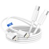 ZMHPJQ 1M Câble USB C Lightnning[Certificat MFi] Rapide Type C Câble Charge Chargeur Type C Câble Chargeur pour iPhone 14 13 12 