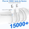 ZMHPJQ 1M Câble USB C Lightnning[Certificat MFi] Rapide Type C Câble Charge Chargeur Type C Câble Chargeur pour iPhone 14 13 12 