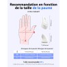 TECKNET Souris Verticale, 4800 DPI Souris sans Fil Ergonomique, Protège Le Bras, Souris sans Fil 6 Boutons pour PC, Ordinateur P