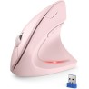 TECKNET Souris Verticale, 4800 DPI Souris sans Fil Ergonomique, Protège Le Bras, Souris sans Fil 6 Boutons pour PC, Ordinateur P