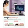 TECKNET Souris Verticale, 4800 DPI Souris sans Fil Ergonomique, Protège Le Bras, Souris sans Fil 6 Boutons pour PC, Ordinateur P