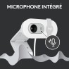 Logitech Brio 100 Webcam Full HD pour réunions/Streaming, équilibre Auto de l'éclairage, Micro intégré, volet de confidentialité