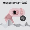 Logitech Brio 100 Webcam Full HD pour réunions/Streaming, équilibre Auto de l'éclairage, Micro intégré, volet de confidentialité