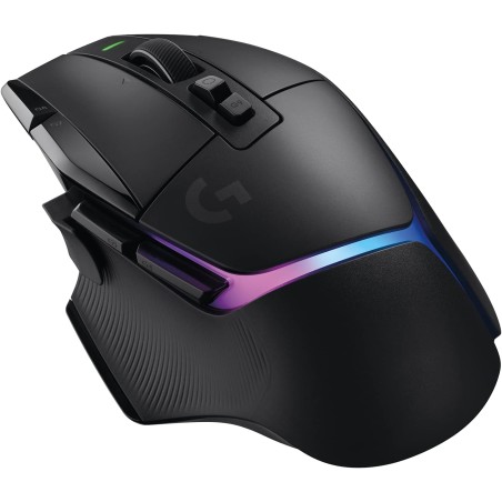 Logitech G G502 X PLUS LIGHTSPEED Souris Gaming RVB Sans Fil - Souris optique boutons hybrides LIGHTFORCE, LIGHTSYNC RVB, Capteu