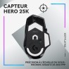 Logitech G G502 X PLUS LIGHTSPEED Souris Gaming RVB Sans Fil - Souris optique boutons hybrides LIGHTFORCE, LIGHTSYNC RVB, Capteu