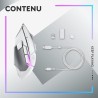 Logitech G G502 X PLUS LIGHTSPEED Souris Gaming RVB Sans Fil - Souris optique boutons hybrides LIGHTFORCE, LIGHTSYNC RVB, Capteu