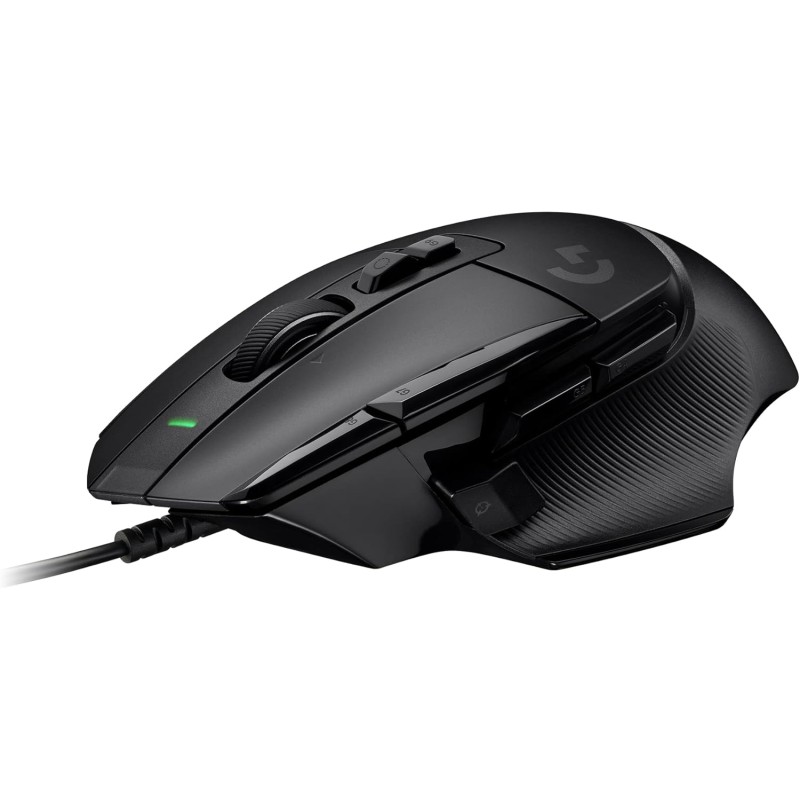 Logitech G502 X Souris Gaming Filaire - LIGHTFORCE boutons primaires hybrides optique-mécanique, capteur gaming HERO 25K, compat