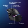 Logitech G G502 X PLUS LIGHTSPEED Souris gaming RVB sans fil, système de charge sans fil POWERPLAY 2, charge illimitée, RVB pers