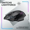 Logitech G G502 X Plus Lightspeed + G640 SE Combo - Souris Gaming RVB sans Fil et Grand Tapis de Souris Gaming en Tissu (460 x 4