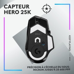 Logitech G G502 X Plus Lightspeed + G640 SE Combo - Souris Gaming RVB sans Fil et Grand Tapis de Souris Gaming en Tissu (460 x 4