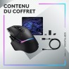 Logitech G G502 X Plus Lightspeed + G640 SE Combo - Souris Gaming RVB sans Fil et Grand Tapis de Souris Gaming en Tissu (460 x 4