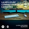 Logitech G G915 X LIGHTSPEED TKL Clavier gaming sans fil ultra-plat, touches PBT double couche, touches entièrement programmable