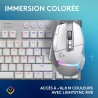 Logitech G G915 X LIGHTSPEED TKL Clavier gaming sans fil ultra-plat, touches PBT double couche, touches entièrement programmable