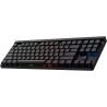 Logitech g g515 tkl corded gaming keyboard (french layout) - noir