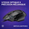 Logitech g g515 tkl corded gaming keyboard (french layout) - noir