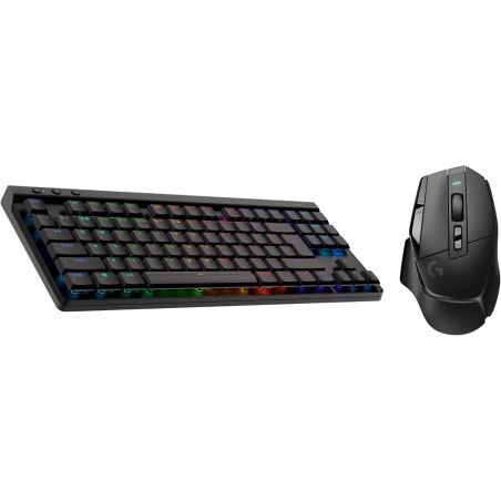 Logitech G G502 X LIGHTSPEED Souris Gaming Sans Fil avec boutons optiques-mécaniques hybrides LIGHTFORCE, Logitech G G515 LIGHTS