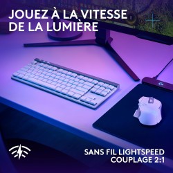 Logitech G G502 X LIGHTSPEED Souris Gaming Sans Fil - Souris optique avec boutons optiques-mécaniques hybrides, Logitech G G515 