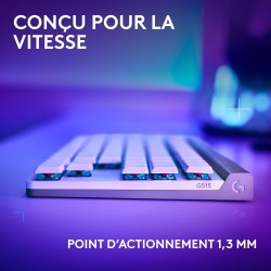 Logitech G G502 X LIGHTSPEED Souris Gaming Sans Fil - Souris optique avec boutons optiques-mécaniques hybrides, Logitech G G515 