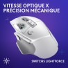 Logitech G G502 X LIGHTSPEED Souris Gaming Sans Fil - Souris optique avec boutons optiques-mécaniques hybrides, Logitech G G515 