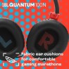 JBL Quantum 100N, casque gaming circum-auriculaire filaire, micro amovible, QuantumSURROUND Signature, comfortable, compatibilit
