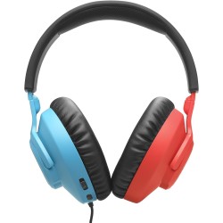 JBL Quantum 100N, casque gaming circum-auriculaire filaire, micro amovible, QuantumSURROUND Signature, comfortable, compatibilit