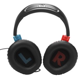 JBL Quantum 100N, casque gaming circum-auriculaire filaire, micro amovible, QuantumSURROUND Signature, comfortable, compatibilit