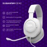 JBL Quantum 100M2 Casque gaming filaire circum-auriculaire avec microphone amovible, son JBL QuantumSOUND Signature, câble jack 