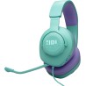JBL Quantum 100M2 Casque gaming filaire circum-auriculaire avec microphone amovible, son JBL QuantumSOUND Signature, câble jack 