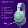 JBL Quantum 100M2 Casque gaming filaire circum-auriculaire avec microphone amovible, son JBL QuantumSOUND Signature, câble jack 