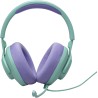 JBL Quantum 100M2 Casque gaming filaire circum-auriculaire avec microphone amovible, son JBL QuantumSOUND Signature, câble jack 