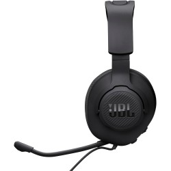 JBL Quantum 100M2 Casque gaming filaire circum-auriculaire avec microphone amovible, son JBL QuantumSOUND Signature, câble jack 