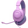JBL Quantum 100M2 Casque gaming filaire circum-auriculaire avec microphone amovible, son JBL QuantumSOUND Signature, câble jack 