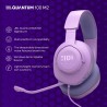 JBL Quantum 100M2 Casque gaming filaire circum-auriculaire avec microphone amovible, son JBL QuantumSOUND Signature, câble jack 