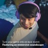 JBL Quantum 100M2 Casque gaming filaire circum-auriculaire avec microphone amovible, son JBL QuantumSOUND Signature, câble jack 