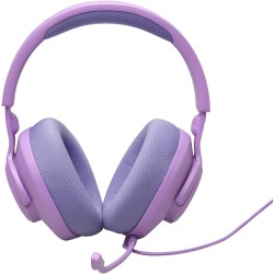 JBL Quantum 100M2 Casque gaming filaire circum-auriculaire avec microphone amovible, son JBL QuantumSOUND Signature, câble jack 