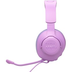 JBL Quantum 100M2 Casque gaming filaire circum-auriculaire avec microphone amovible, son JBL QuantumSOUND Signature, câble jack 