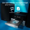 Philips tam3205m2 hifi microchaîne, bleutooth, lecteur cd, usb, radio fm auracast, 85% matières recyclées après consommation